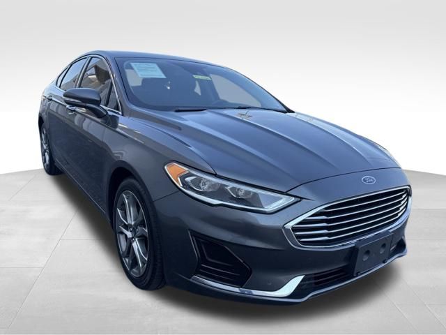 Gray (Magnetic) 2019 Ford Fusion SEL Sedan Front-Wheel Drive 6-Speed Automatic