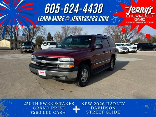 Redfire Metallic 2003 Chevrolet Tahoe LS 4WD SUV / Crossover Four-Wheel Drive 4-Speed Automatic Overdrive