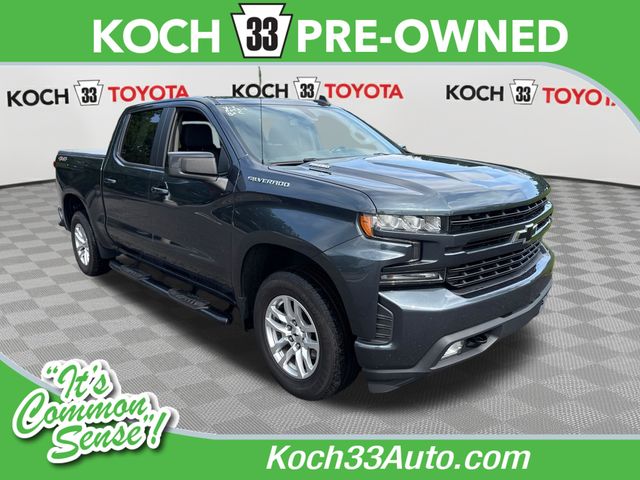 Shadow Gray Metallic 2020 Chevrolet Silverado 1500 Pickup Truck Four-Wheel Drive Automatic