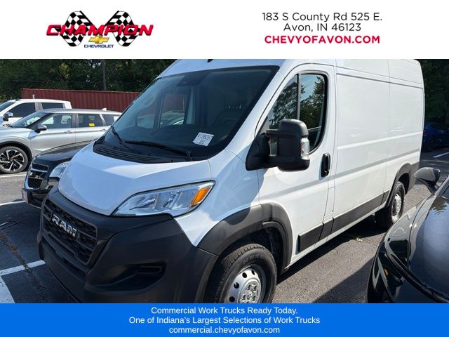 White 2025 Ford Transit Cargo Van Rear-Wheel Drive