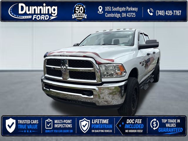 Bright White Clearcoat 2018 RAM 2500 Pickup Truck Four-Wheel Drive 6-Speed Automatic