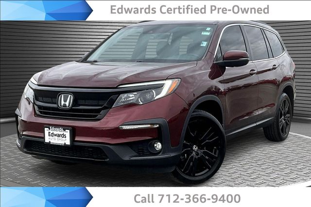 Red (Deep Scarlet Pearl) 2022 Honda Pilot SE AWD SUV / Crossover All-Wheel Drive 9-Speed Automatic