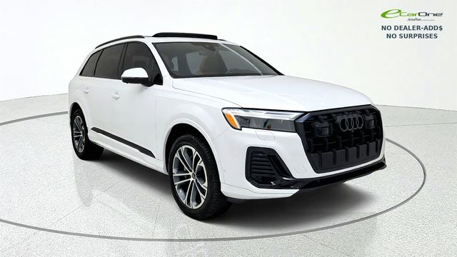 Glacier White 2025 Audi Q7 SUV / Crossover All-Wheel Drive 8-Speed Automatic