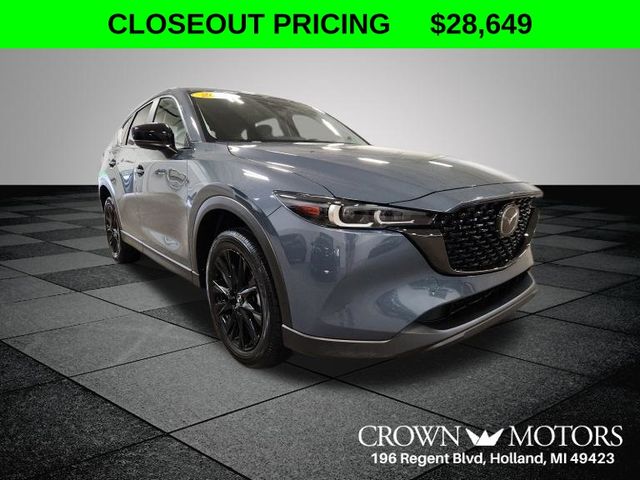 Gray Metallic 2025 Mazda CX-5 SUV / Crossover All-Wheel Drive 6-Speed Automatic