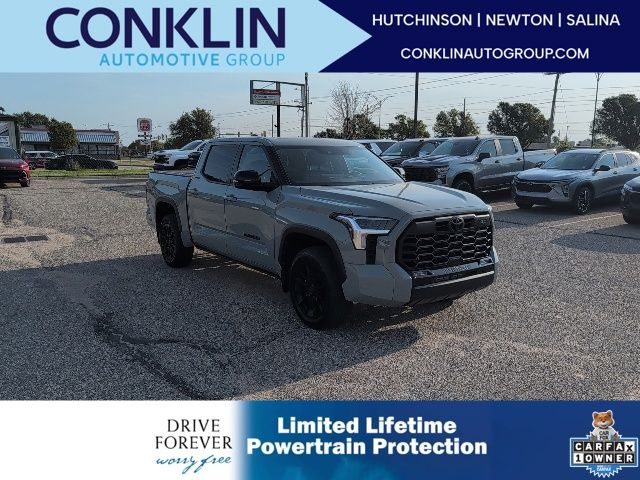Green 2024 Toyota Tundra Pickup Truck Four-Wheel Drive Automatic