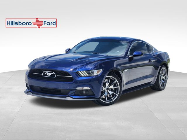 2015 Kona Blue Metallic Ford Mustang GT 50 Years Limited Edition RWD Coupe
