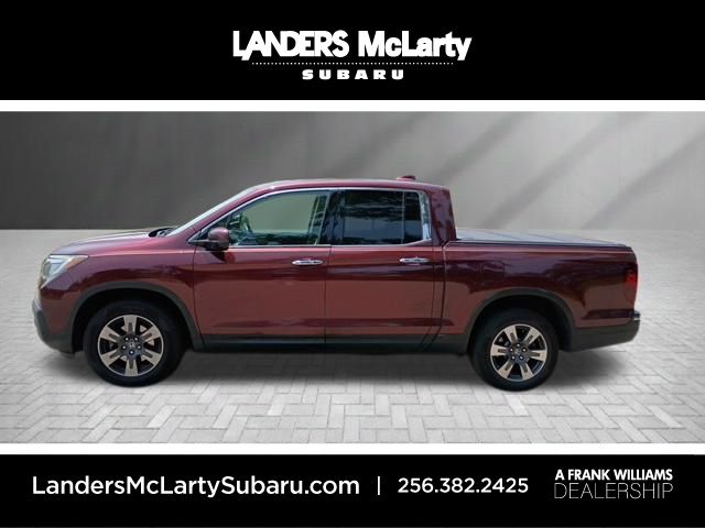 Red (Maroon) 2017 Honda Ridgeline Pickup Truck All-Wheel Drive 6-Speed Automatic