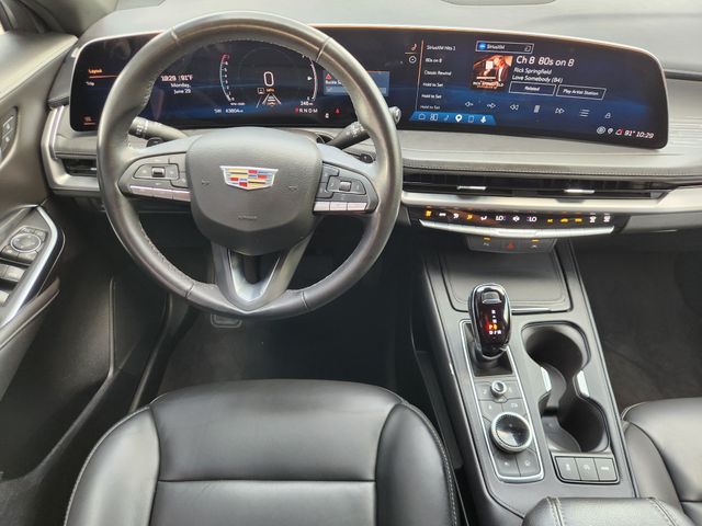 2025 Cadillac XT4 Premium Luxury Silver at Tom Peacock Cadillac