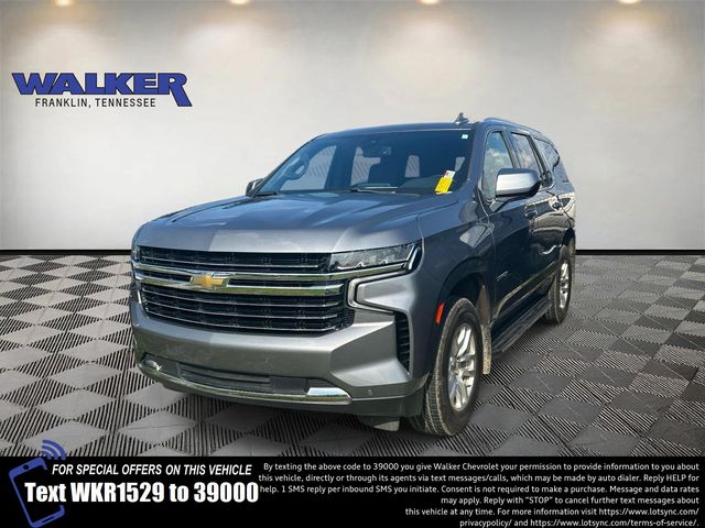 Gray (Satin Steel Metallic) 2022 Chevrolet Tahoe SUV / Crossover 4X2