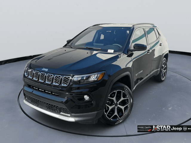 Diamond Black 2026 Jeep Compass SUV / Crossover Four-Wheel Drive 8-Speed Automatic