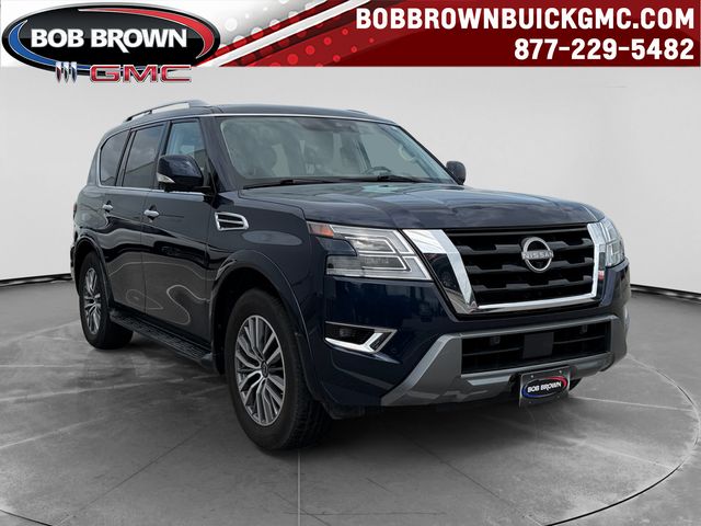 Hermosa Blue Pearl 2024 Nissan Armada SUV / Crossover Four-Wheel Drive 7-Speed Automatic