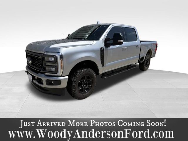 Iconic Silver Metallic 2024 Ford F-250 Super Duty Pickup Truck Four-Wheel Drive Automatic