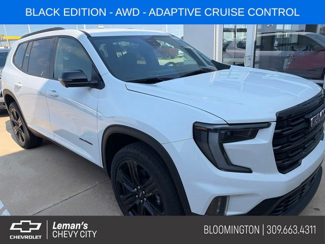 Summit White 2024 GMC Acadia SUV / Crossover Four-Wheel Drive 8-Speed Automatic