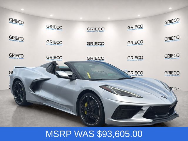 Blade Silver Metallic 2020 Chevrolet Corvette Convertible Rear-Wheel Drive 8-Speed Dual Clutch