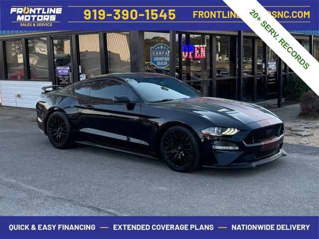 Shadow Black 2018 Ford Mustang GT Premium Coupe RWD Coupe Rear-Wheel Drive 10-Speed Automatic