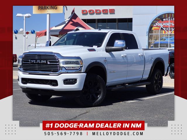 Bright White Clearcoat 2023 RAM 2500 Pickup Truck Four-Wheel Drive 6-Speed Automatic