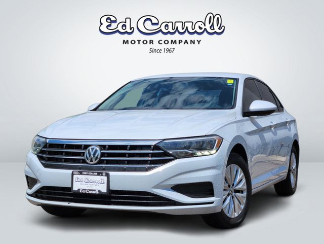 White 2019 Volkswagen Jetta Sedan Front-Wheel Drive 8-Speed Automatic