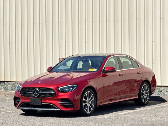 Cardinal Red Metallic 2022 Mercedes-Benz E-Class E 450 4MATIC Sedan AWD Sedan All-Wheel Drive 9-Speed Automatic