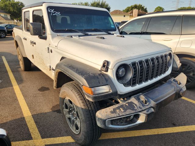 2025 Jeep Gladiator Sport White at Mac Haik CDJR North Houston