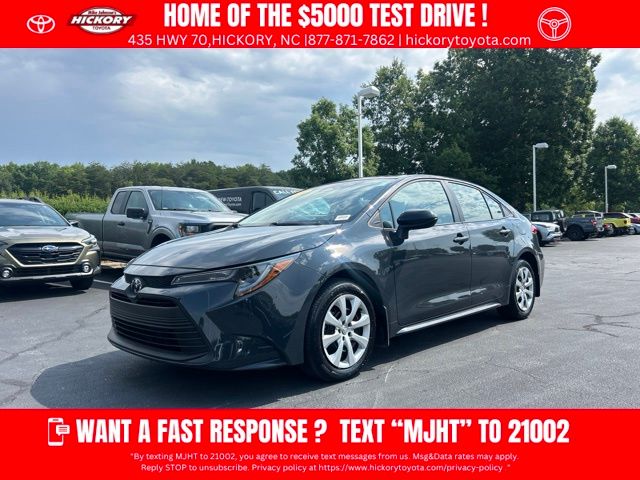 Underground 2026 Toyota Corolla Sedan Front-Wheel Drive Continuously Variable Transmission