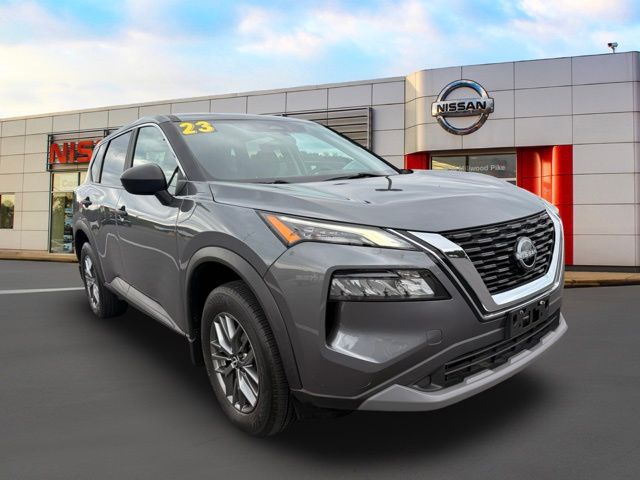 Gray (Gun Metallic) 2023 Nissan Rogue SUV / Crossover All-Wheel Drive Continuously Variable Transmission