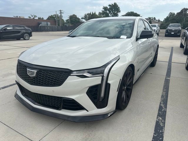 Rift Metallic 2022 Cadillac CT4-V Blackwing Sedan Rear-Wheel Drive 6-Speed Manual
