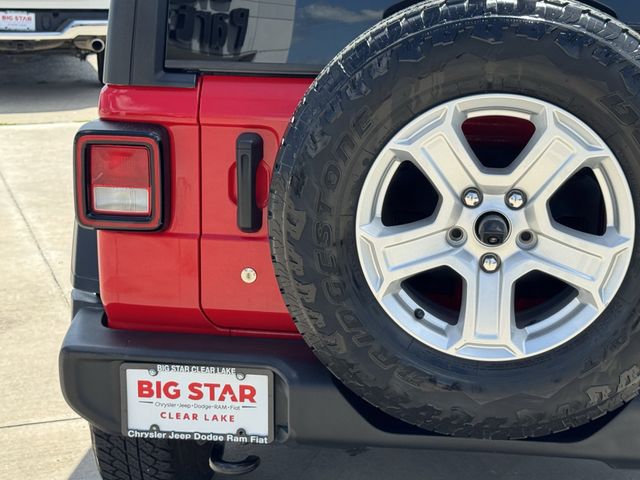 2019 Jeep Wrangler Unlimited Sport Red at Big Star Chrysler Jeep Dodge Ram 