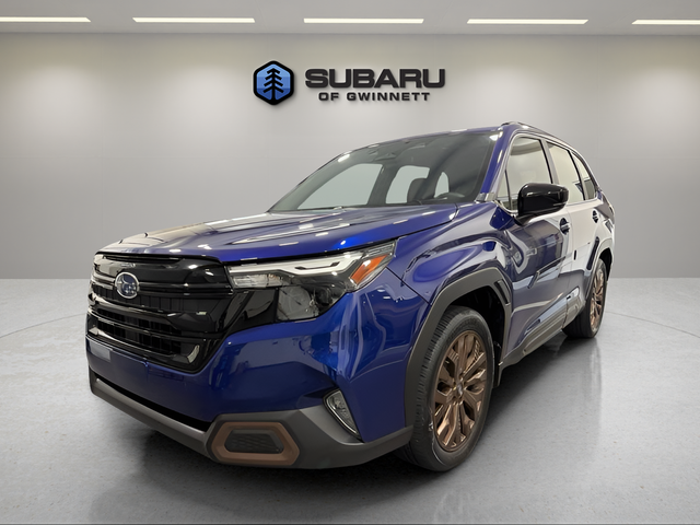 Sapphire Blue Pearl 2025 Subaru Forester SUV / Crossover All-Wheel Drive Continuously Variable Transmission