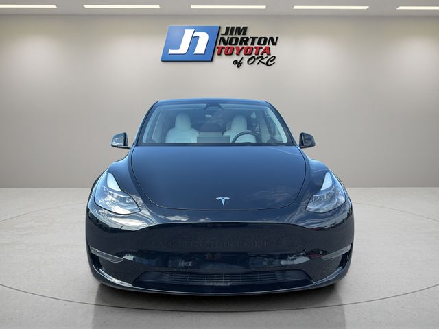 Used 2024 Tesla Model Y Long Range with VIN 7SAYGDEEXRA282639 for sale in Oklahoma City, OK