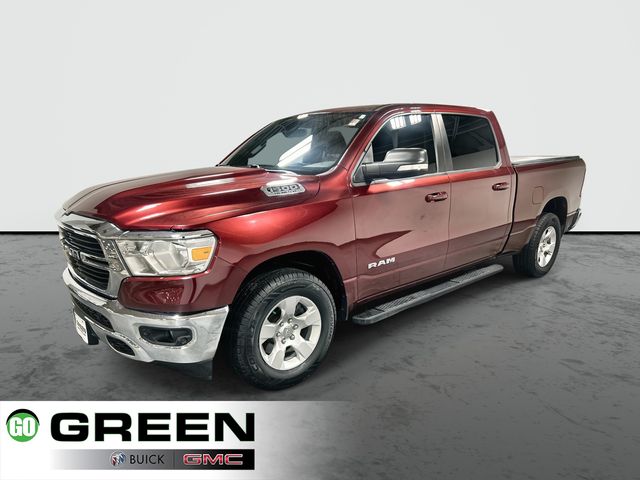 Delmonico Red Pearlcoat 2021 RAM 1500 Pickup Truck Four-Wheel Drive 8-Speed Automatic