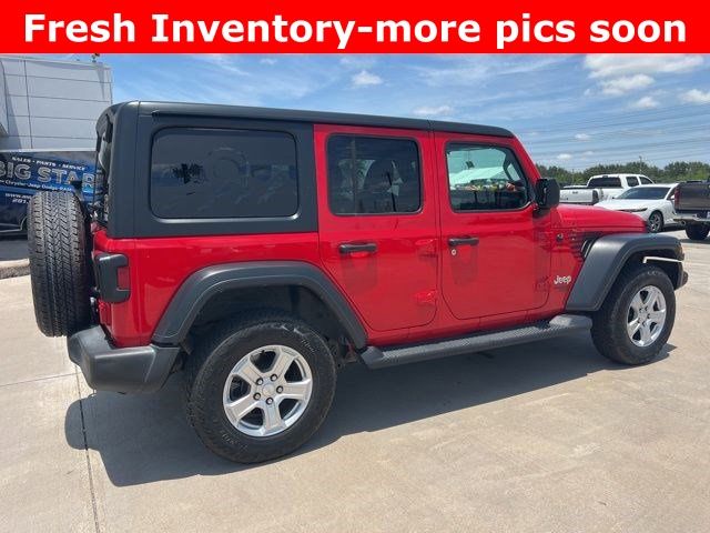 2019 Jeep Wrangler Unlimited Sport Red at Emmons Autoplex