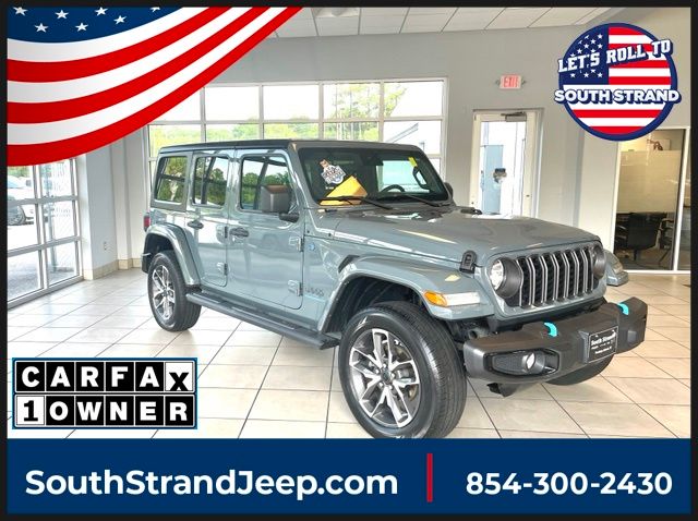 Anvil Clear Coat 2024 Jeep Wrangler 4xe SUV / Crossover Four-Wheel Drive 8-Speed Automatic