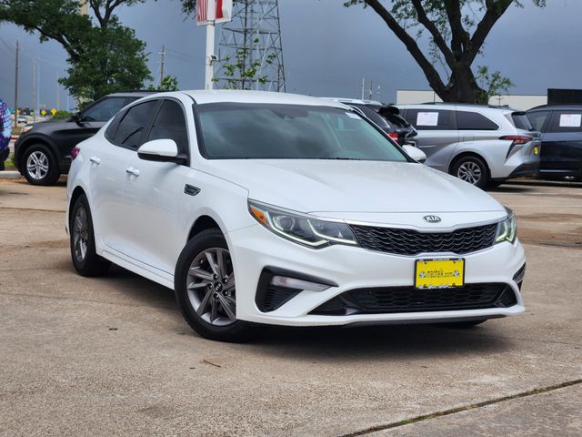 Snow White Pearl 2020 Kia Optima LX FWD Sedan Front-Wheel Drive 6-Speed Automatic
