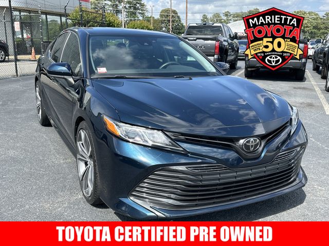 Teal (Aqua) 2019 Toyota Camry LE FWD Sedan Front-Wheel Drive 8-Speed Automatic