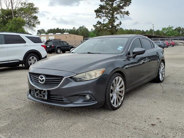 Meteor Gray Mica 2015 Mazda MAZDA6 i Grand Touring Sedan Front-Wheel Drive 6-Speed Automatic