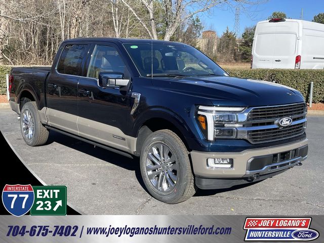 Antimatter Blue Metallic 2026 Ford F-150 King Ranch SuperCrew 4WD Pickup Truck Four-Wheel Drive Automatic