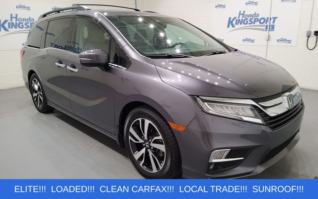 Gray (Modern Steel Metallic) 2020 Honda Odyssey Elite FWD Minivan Front-Wheel Drive Automatic
