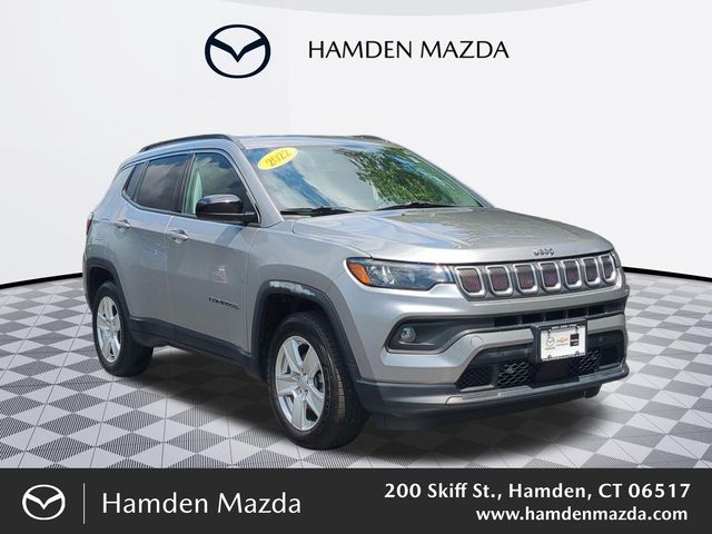 Billet Silver Metallic 2022 Jeep Compass SUV / Crossover Four-Wheel Drive 9-Speed Automatic