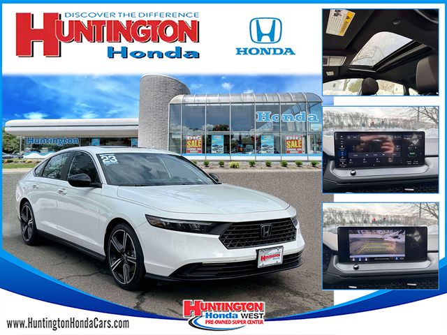 used 2023 Honda Accord Hybrid car, priced at $25,348