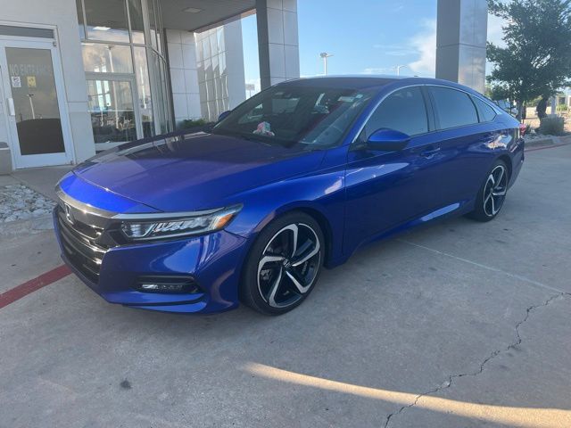 Still Night Pearl 2018 Honda Accord Sedan Front-Wheel Drive Continuously Variable Transmission