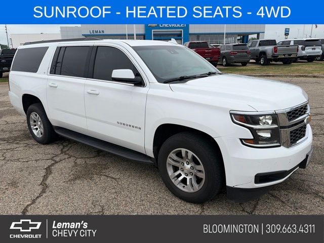 Summit White 2020 Chevrolet Suburban SUV / Crossover Four-Wheel Drive 6-Speed Automatic Overdrive
