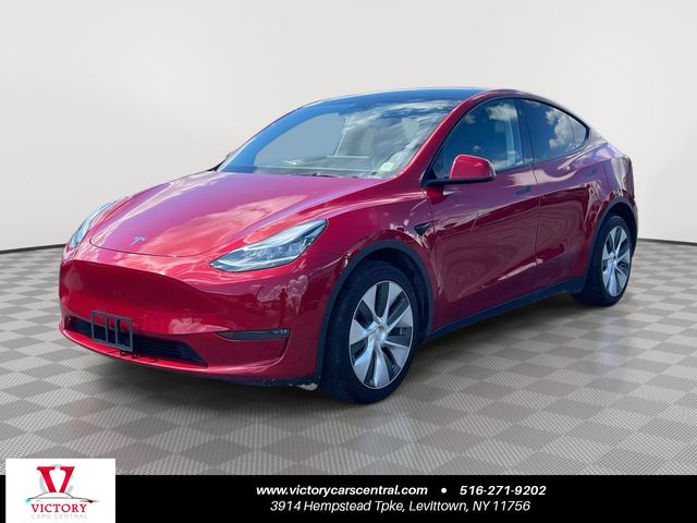 White 2023 Tesla Model Y Long Range AWD SUV / Crossover All-Wheel Drive 1-Speed Automatic