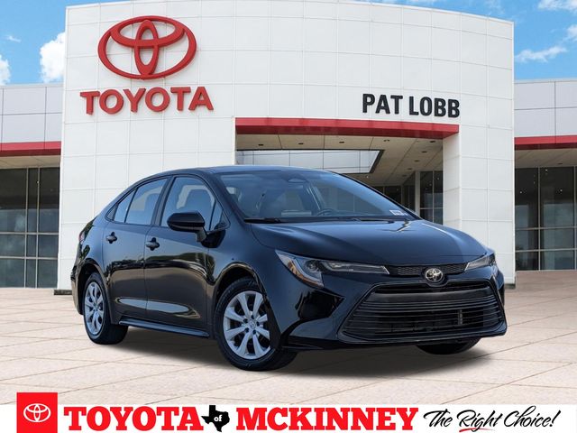 Midnight Black Metallic 2024 Toyota Corolla Sedan Front-Wheel Drive Continuously Variable Transmission