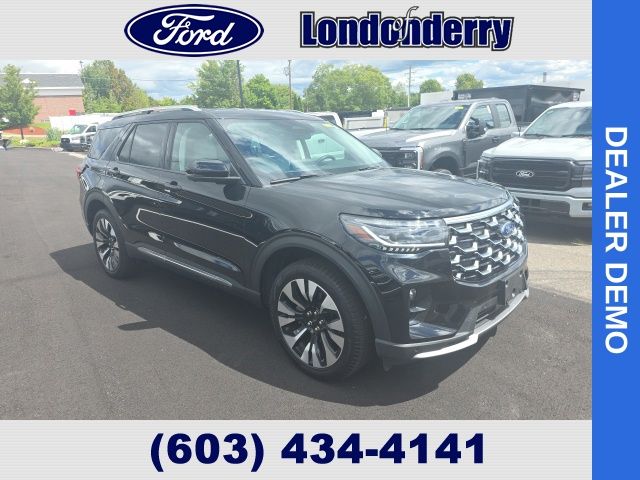 Agate Black Metallic 2026 Ford Explorer SUV / Crossover All-Wheel Drive Automatic