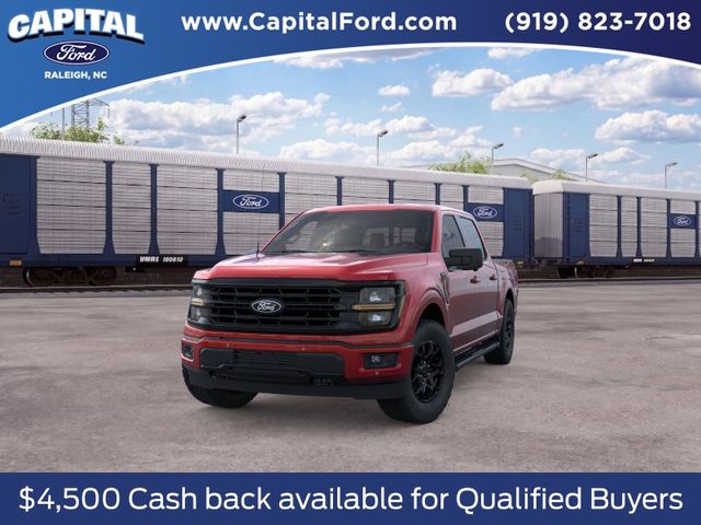 New 2026 Ruby Red Metallic Tinted Clearcoat Ford XLT image 2