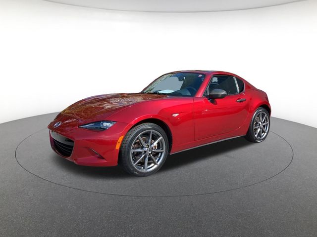 Red Crystal 2021 Mazda MX-5 Miata RF Grand Touring RWD Convertible Rear-Wheel Drive 6-Speed Manual