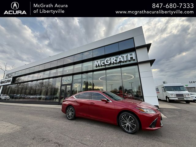 Matador Red Mica 2024 Lexus ES 250 AWD Sedan All-Wheel Drive 8-Speed Automatic