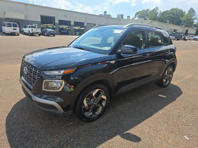 Onyx Black 2025 Hyundai Venue SUV / Crossover Front-Wheel Drive Continuously Variable Transmission