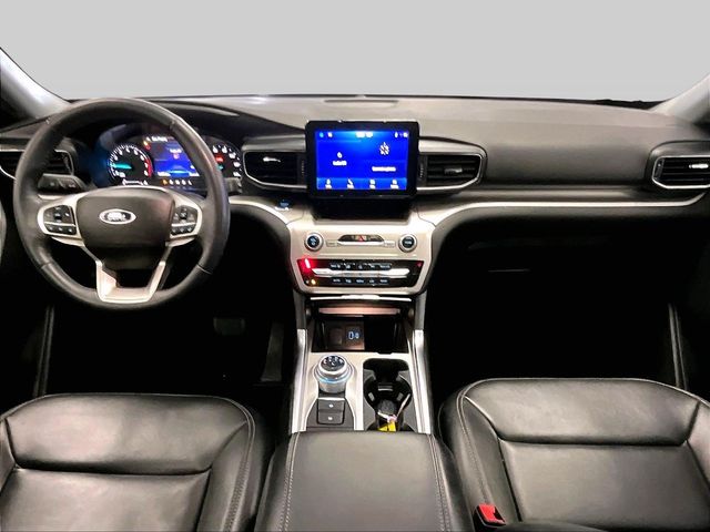 2022 Ford Explorer XLT White at Bob Ruth Ford