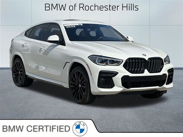 Alpine White 2023 BMW X6 SUV / Crossover All-Wheel Drive 8-Speed Automatic